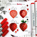 Simon Says Stamp! Simon Says Clear Stamps STRAWBEARY sss202520c | color-code:ALT0
