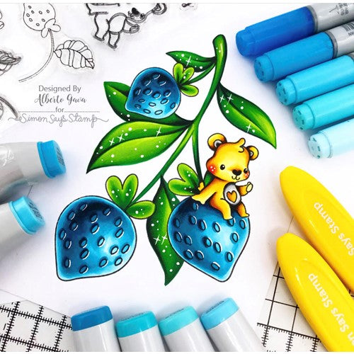 Simon Says Stamp! Simon Says Clear Stamps STRAWBEARY sss202520c | color-code:ALT01