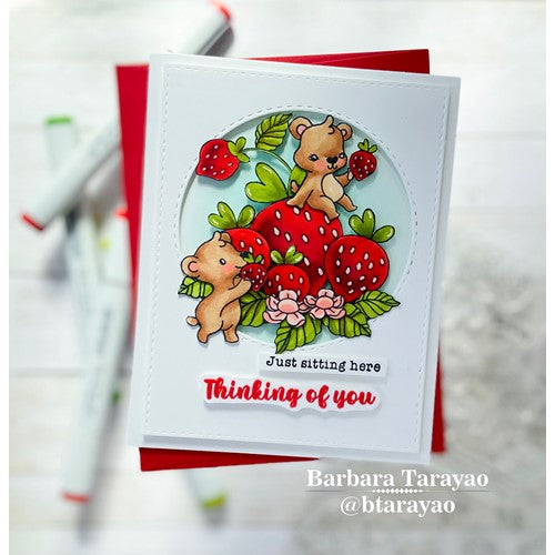 Simon Says Stamp! Simon Says Clear Stamps STRAWBEARY sss202520c | color-code:ALT3