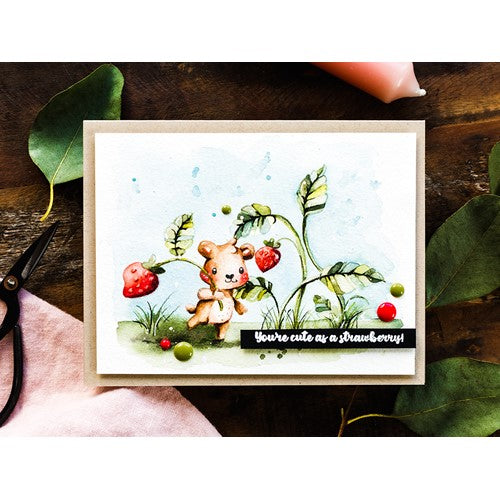 Simon Says Stamp! Simon Says Clear Stamps STRAWBEARY sss202520c | color-code:ALT4