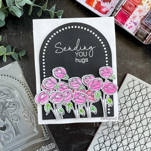 Simon Says Stamp! Simon Says Clear Stamps ARCHED BORDERS sss202500c