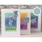 Simon Says Stamp! Craft Consortium OCEAN TALE SEA LIFE Clear Stamps CCSTMP077