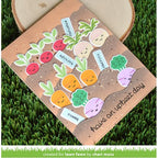 Simon Says Stamp! Lawn Fawn PORTRAIT STITCHED WAVY BACKDROP Die Cut lf2890