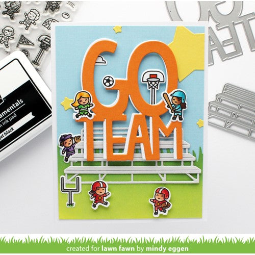 Simon Says Stamp! Lawn Fawn STADIUM SEATING Die Cuts lf2882 | color-code:ALT4