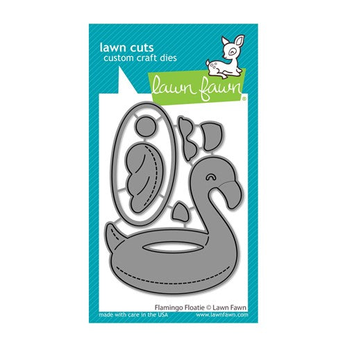 Simon Says Stamp! Lawn Fawn FLAMINGO FLOATIE Die Cuts lf2880