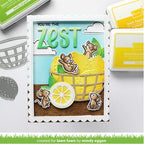 Simon Says Stamp! Lawn Fawn ZESTY LEMON Die Cuts lf2879 | color-code:ALT2