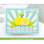 Simon Says Stamp! Lawn Fawn ZESTY LEMON Die Cuts lf2879