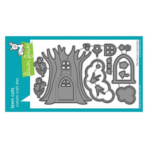 Simon Says Stamp! Lawn Fawn TREE HOUSE Die Cuts lf2876