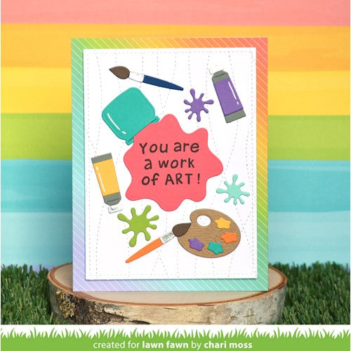 Simon Says Stamp! Lawn Fawn ART SUPPLIES Die Cuts lf2875 | color-code:ALT1