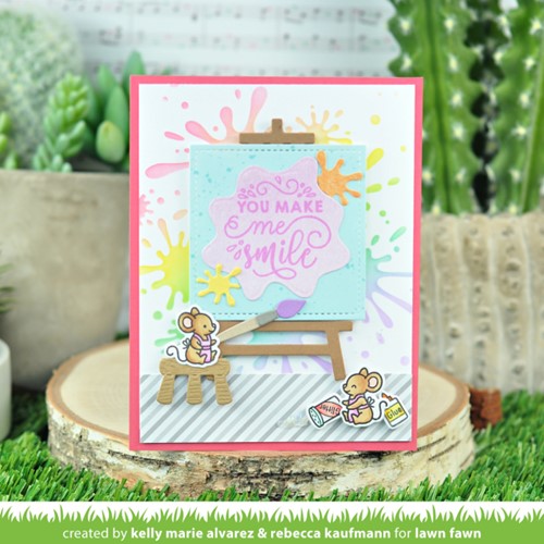 Simon Says Stamp! Lawn Fawn ART SUPPLIES Die Cuts lf2875