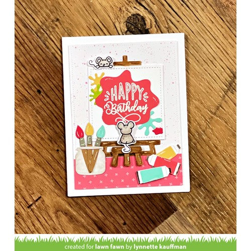 Simon Says Stamp! Lawn Fawn ART SUPPLIES Die Cuts lf2875