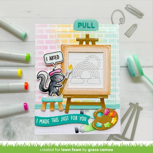 Simon Says Stamp! Lawn Fawn ART SUPPLIES Die Cuts lf2875