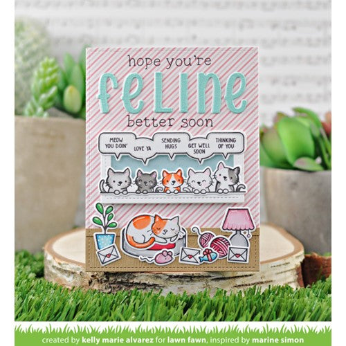 Simon Says Stamp! Lawn Fawn SIMPLY CELEBRATE CRITTERS Clear Stamps lf2860