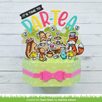 Simon Says Stamp! Lawn Fawn TEA-RRIFIC DAY Clear Stamps lf2856
