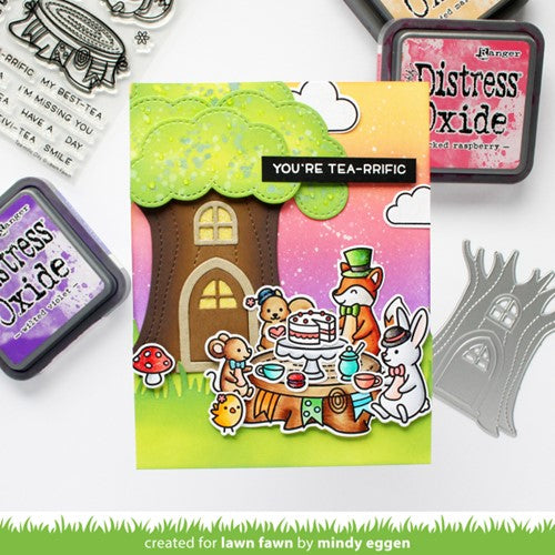 Simon Says Stamp! Lawn Fawn TEA-RRIFIC DAY Clear Stamps lf2856 | color-code:ALT5