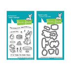 Simon Says Stamp! Lawn Fawn SET TEA-RRIFIC DAY ADD-ON Clear Stamps and Dies m2lftda