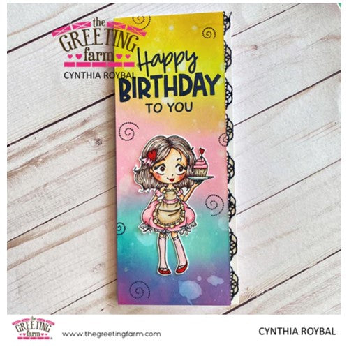 Simon Says Stamp! The Greeting Farm HAPPY BIRTHDAY Clear Stamps tgf625 | color-code:ALT2