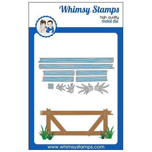 Simon Says Stamp! Whimsy Stamps SLIMLINE FENCE Dies WSD398a