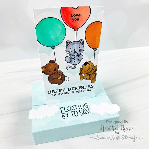 Simon Says Stamp! Simon Says Clear Stamps HAPPIEST WISHES sss202393c | color-code:ALT4