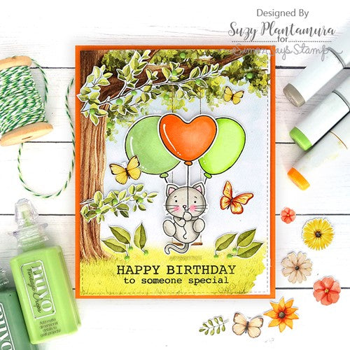 Simon Says Stamp! Simon Says Clear Stamps HAPPIEST WISHES sss202393c | color-code:ALT5