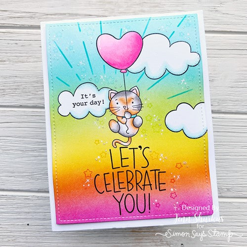 Simon Says Stamp! Simon Says Clear Stamps HAPPIEST WISHES sss202393c | color-code:ALT7