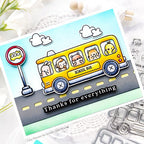 Simon Says Stamp! Mama Elephant HIT THE ROAD Creative Steel Dies | color-code:ALT1