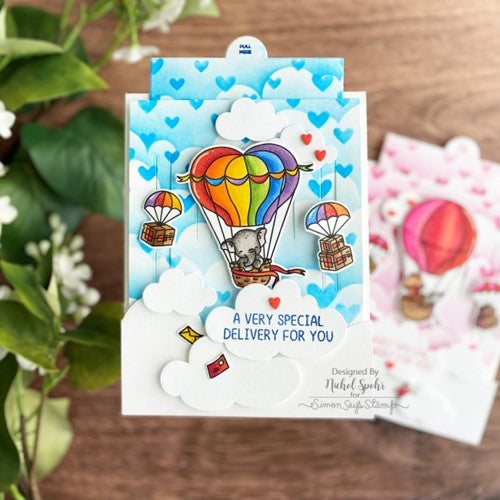 Simon Says Stamp! Mama Elephant Clear Stamps HOT AIR BALLOON | color-code:ALT3