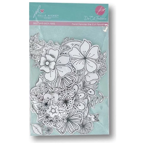 Simon Says Stamp! Julie Hickey Designs FLORAL FANCIES Die Cut Foilables