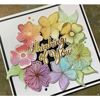 Simon Says Stamp! Julie Hickey Designs FLORAL FANCIES Die Cut Foilables
