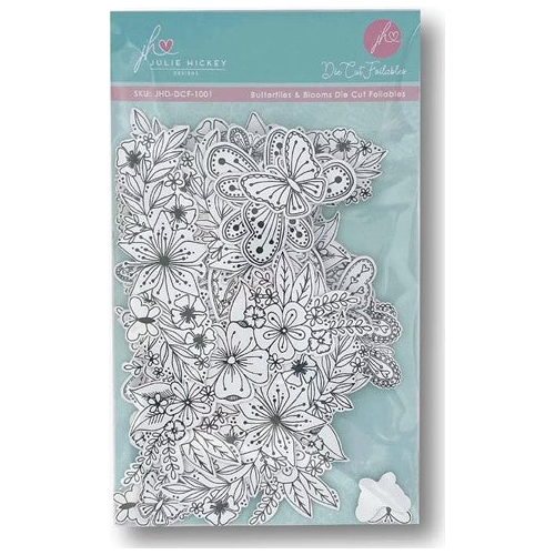 Simon Says Stamp! Julie Hickey Designs BUTTERFLIES AND BLOOMS Die Cut Foilables