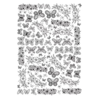 Simon Says Stamp! Julie Hickey Designs BUTTERFLIES AND BLOOMS Die Cut Foilables