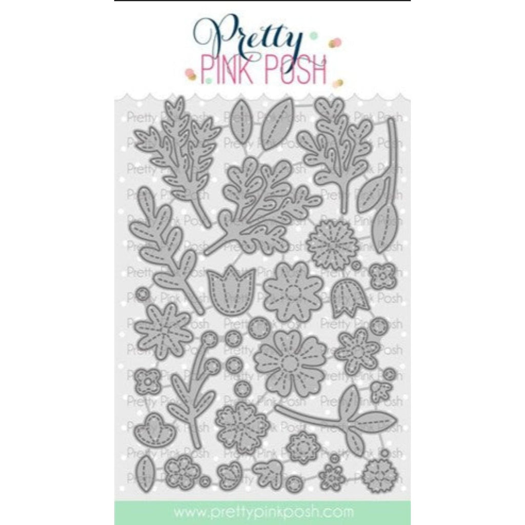 Simon Says Stamp! Pretty Pink Posh SPRING FOLIAGE Dies