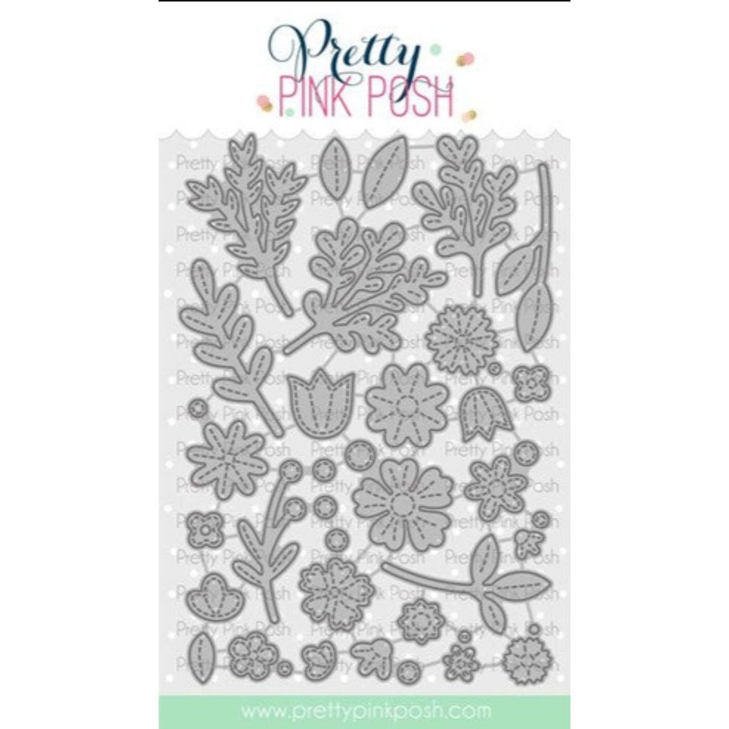 Simon Says Stamp! Pretty Pink Posh SPRING FOLIAGE Dies