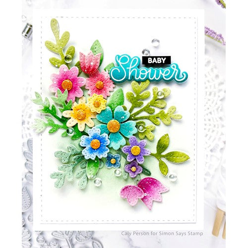 Simon Says Stamp! Pretty Pink Posh SPRING FOLIAGE Dies | color-code:ALT1