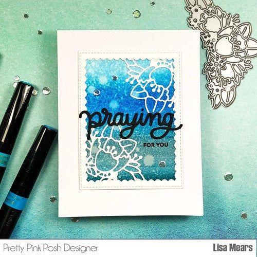 Simon Says Stamp! Pretty Pink Posh FLORAL ARCH Die