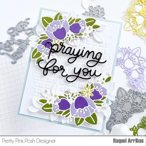 Simon Says Stamp! Pretty Pink Posh FLORAL ARCH Die