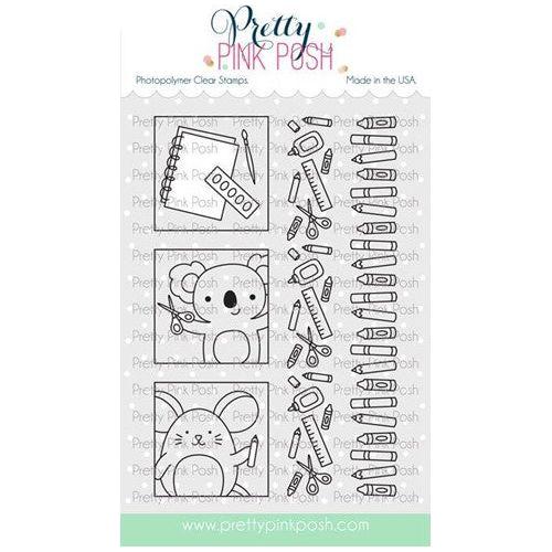 Simon Says Stamp! Pretty Pink Posh CRAFTY DAYS Clear Stamps
