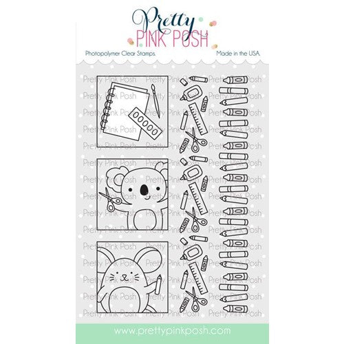 Simon Says Stamp! Pretty Pink Posh CRAFTY DAYS Clear Stamps
