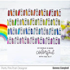 Simon Says Stamp! Pretty Pink Posh CRAFTY DAYS Clear Stamps