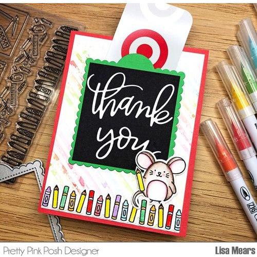 Simon Says Stamp! Pretty Pink Posh CRAFTY DAYS Clear Stamps