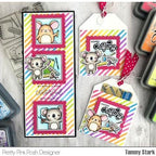 Simon Says Stamp! Pretty Pink Posh CRAFTY DAYS Clear Stamps