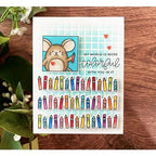 Simon Says Stamp! Pretty Pink Posh CRAFTY DAYS Clear Stamps | color-code:ALT5