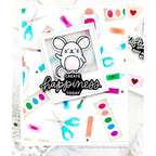 Simon Says Stamp! Pretty Pink Posh CRAFTY CRITTERS Clear Stamps