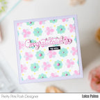 Simon Says Stamp! Pretty Pink Posh CELEBRATION SCRIPTS Dies