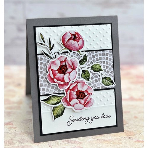 Simon Says Stamp! Gina K Designs SWISS DOT 5x7 Inch Embossing Folder efsd | color-code:ALT1