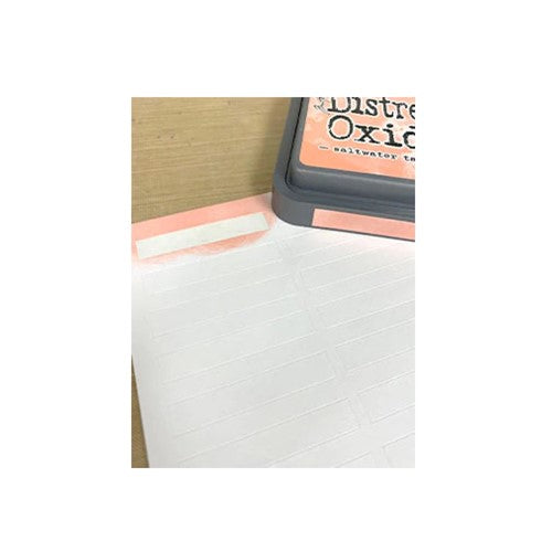Simon Says Stamp! Tim Holtz Distress RECTANGLE SWATCH LABELS Ranger tda80190