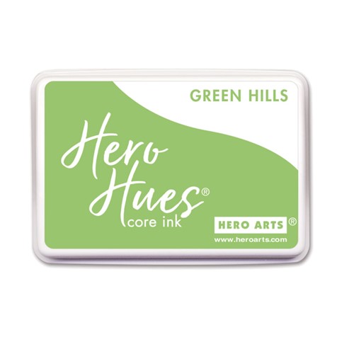 Simon Says Stamp! Hero Arts GREEN HILLS Core Ink Pad AF662