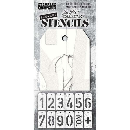 Simon Says Stamp! Tim Holtz Element Stencils FREIGHT EST002