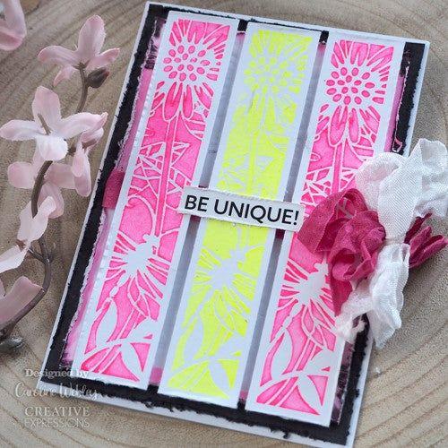 Simon Says Stamp! Creative Expressions DELICATE DRAGONFLIES Stencil Set cest073