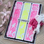 Simon Says Stamp! Creative Expressions DELICATE DRAGONFLIES Stencil Set cest073